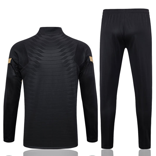 Conjunto Barcelona Ziper Curto Preto
