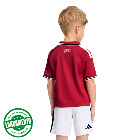 Kit Infantil Manchester United 26/27 Home
