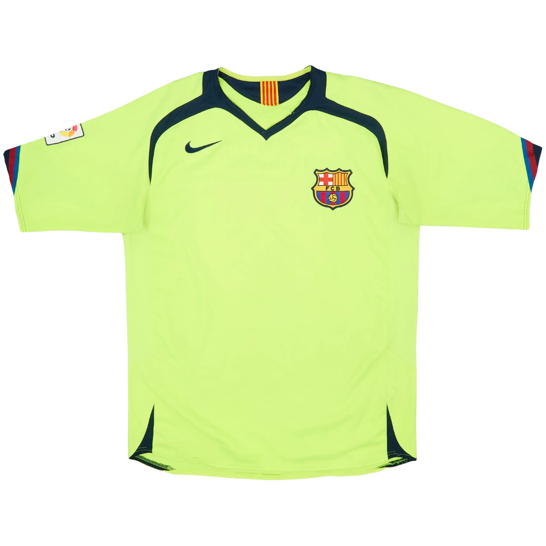 Camisa Retrô Barcelona 2005/06 Away - Messi Nº30