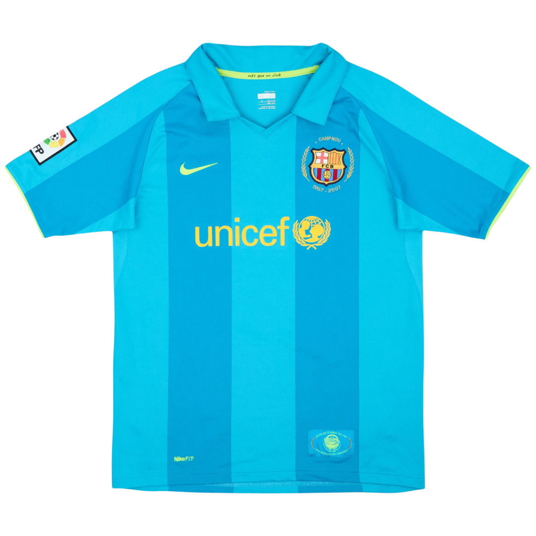 Camisa Retrô Barcelona 2007/08 Away - Messi Nº19