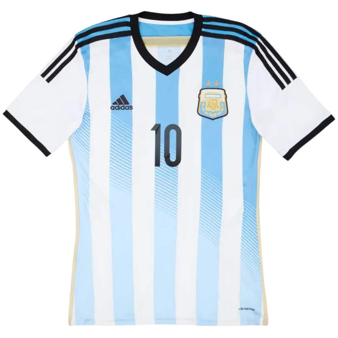 Camisa Retrô Argentina 2013/15 Home - Messi Nº10