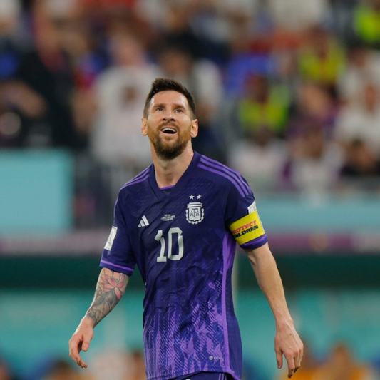 Camisa Retrô Argentina 2022/23 Away - Messi Nº10