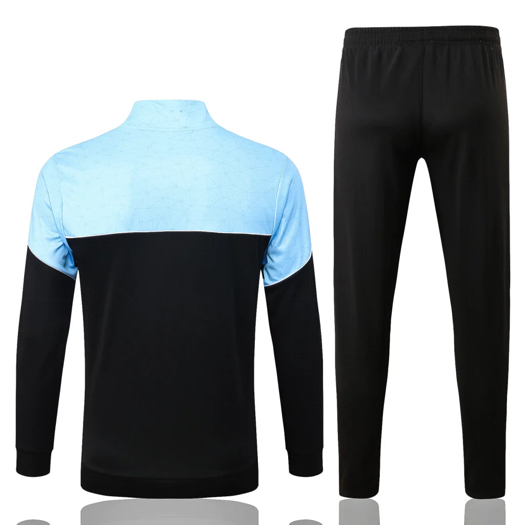 Conjunto Grêmio Zíper Longo 2022/23 - Preto e Azul