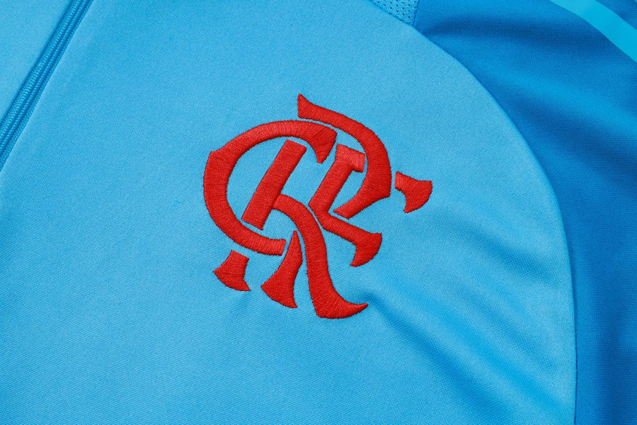 Conjunto Zíper Curto Flamengo 2025/26 Treino Atleta