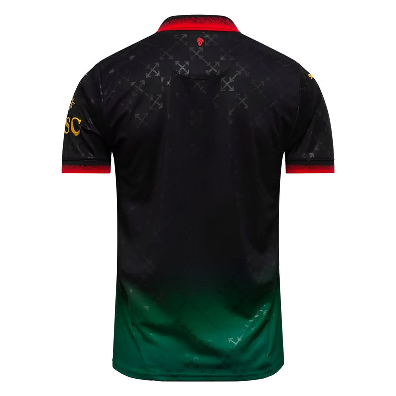 Camisa AC Milan x Off-White 25/26 Preta