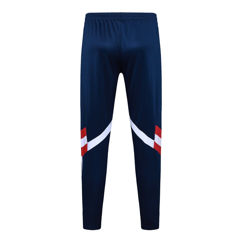 Conjunto Arsenal Zíper Curto Vermelho e Azul