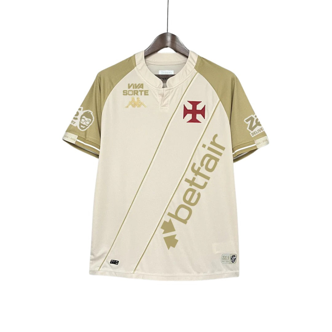 Camisa Vasco 2024/25 Third Bege Feminina