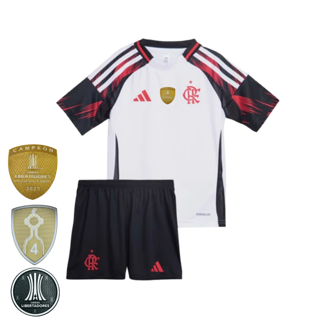 Kit Flamengo Infantil 25/26 Away
