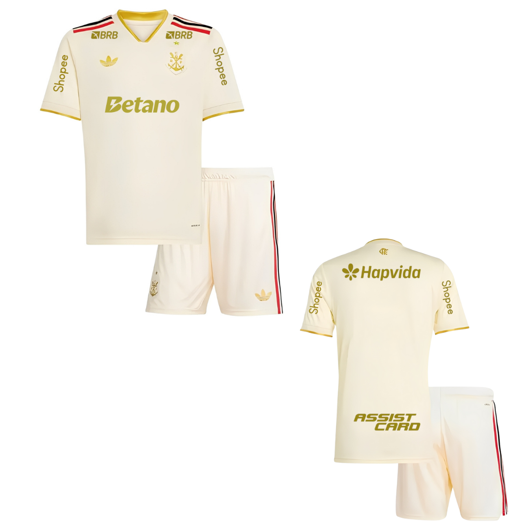 Kit Flamengo Infantil 25/26 Third