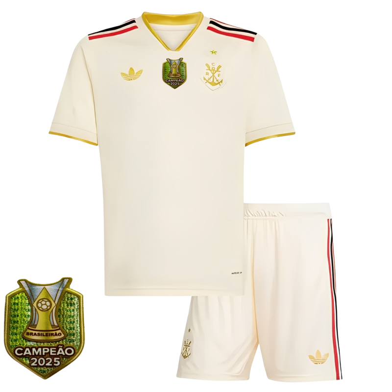 Kit Flamengo Infantil 25/26 Third