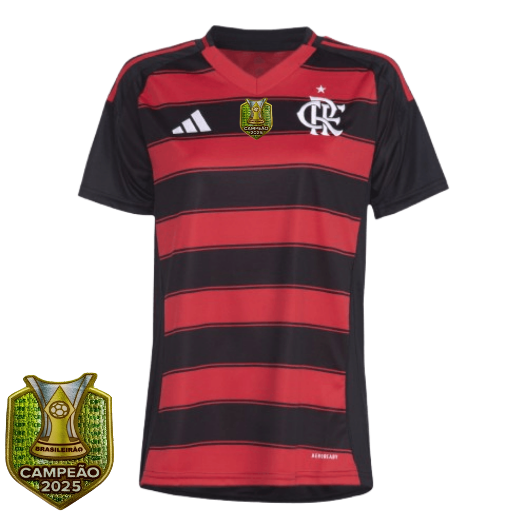 Camisa Feminina Flamengo 2025/26 Home