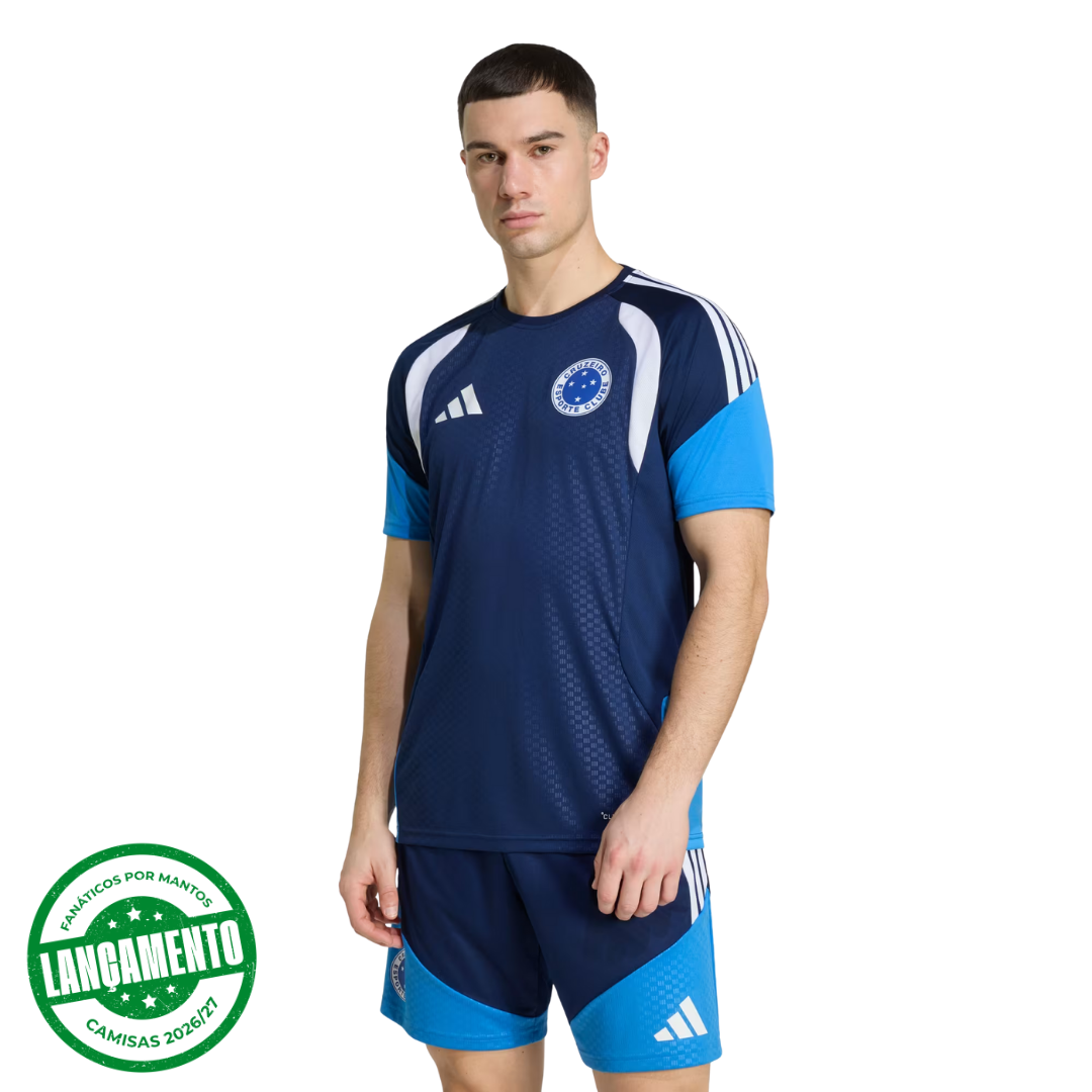 Camisa Cruzeiro 2026/27 Treino - Azul Escuro
