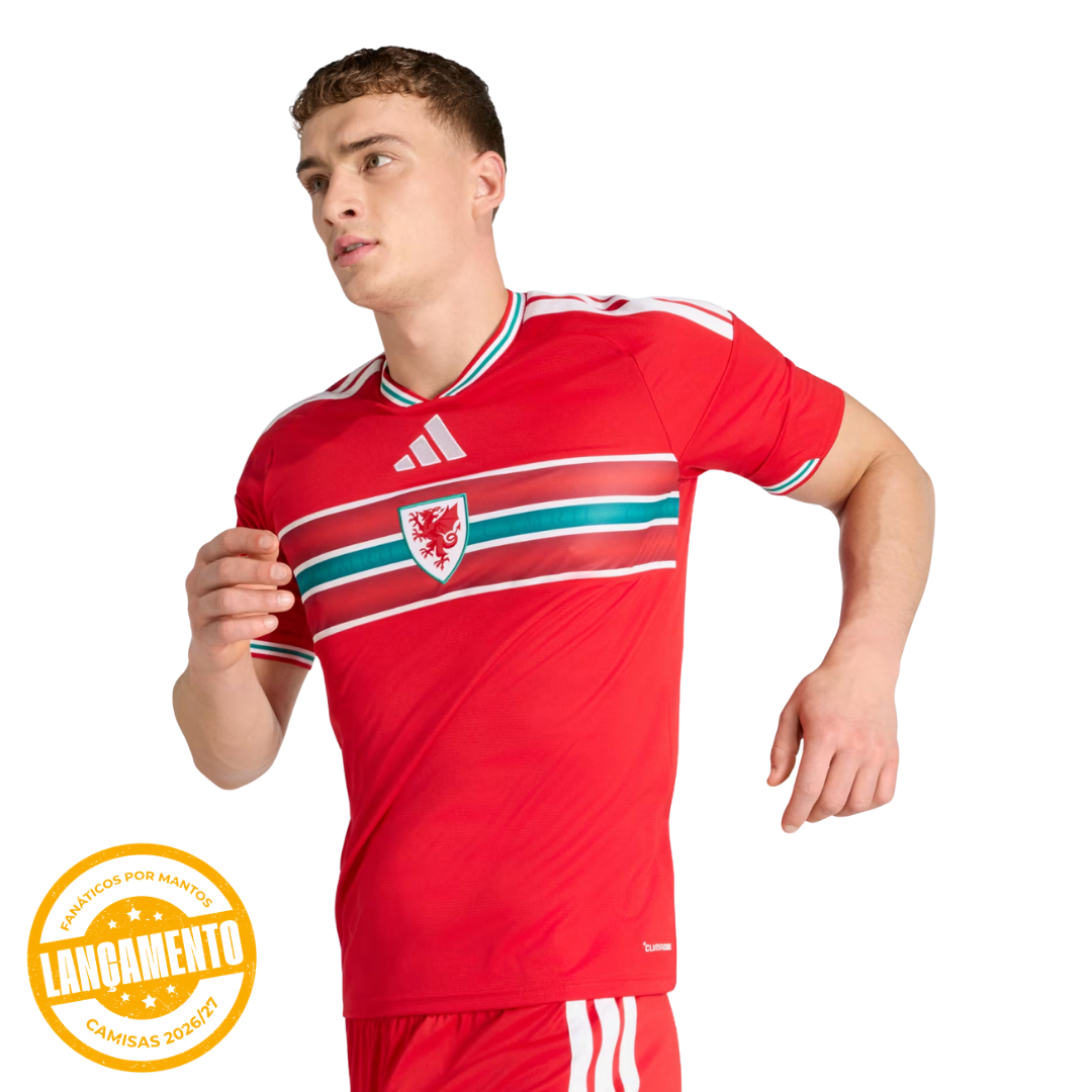 Camisa País de Gales FWC26 Home