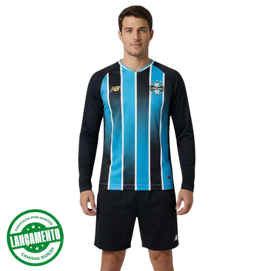 Camisa Grêmio Manga Longa 2026/27 Home