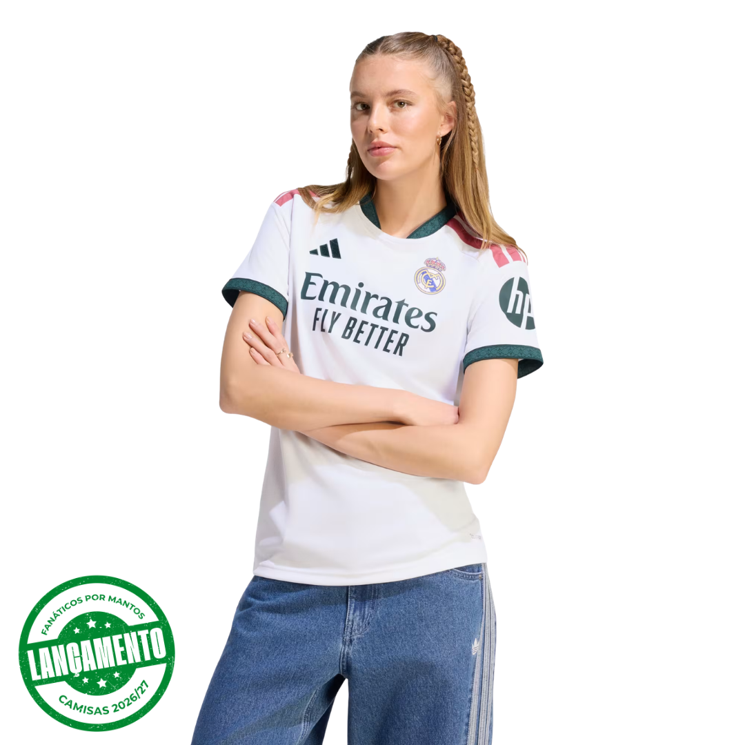 Camisa Feminina Real Madrid 2026/27 Home