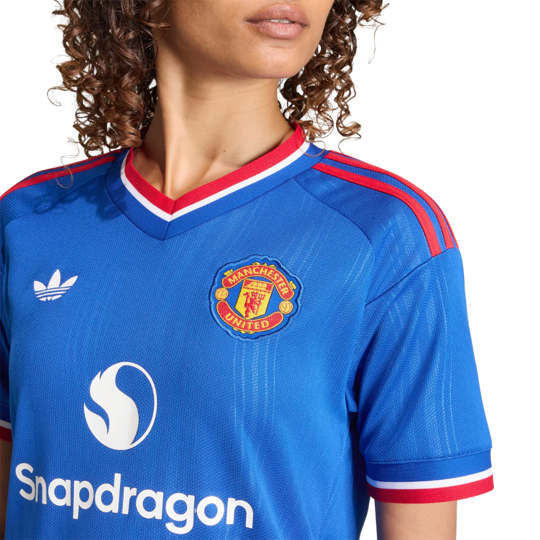Camisa Feminina Manchester United 2026/27 Away
