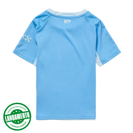 Kit Infantil Manchester City 26/27 Home