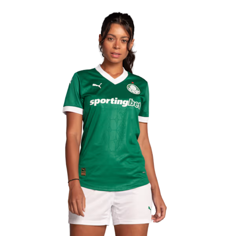 Camisa Palmeiras Feminina 25/26 Home
