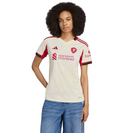 Camisa Feminina Liverpool 2025/26 Away
