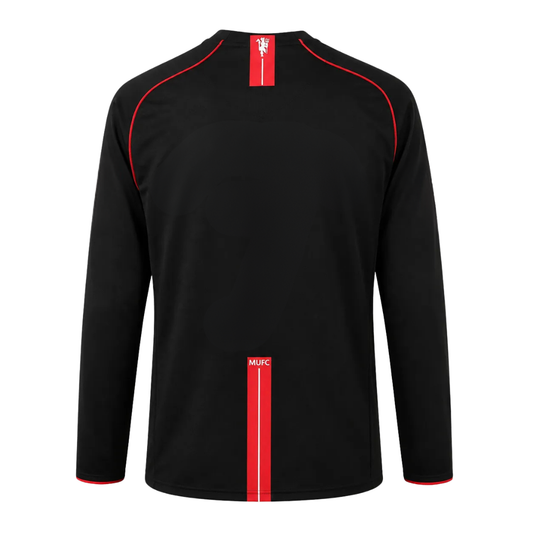 Camisa Retrô Manchester United Manga Longa 2007/08 Away