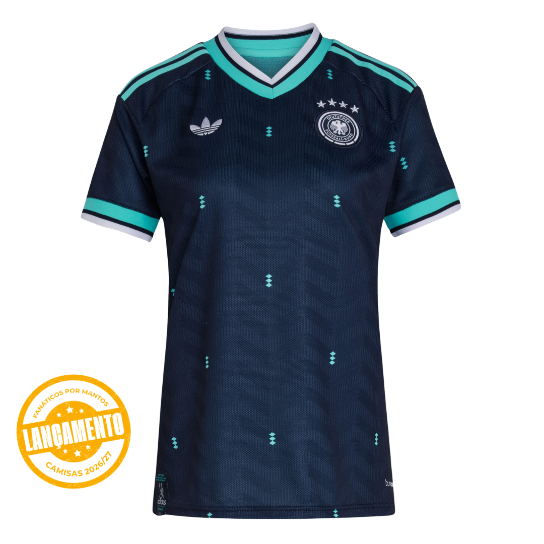 Camisa Feminina Alemanha FWC26 Away