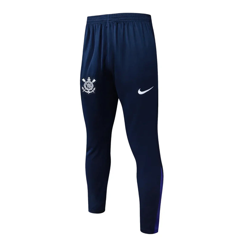 Conjunto Timão Zíper Curto Treino Roxo 2024/25