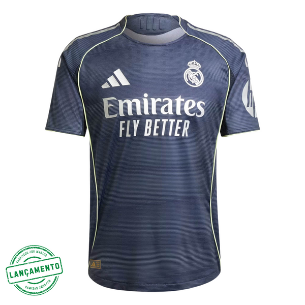 Camisa Real Madrid 2025/26 Away