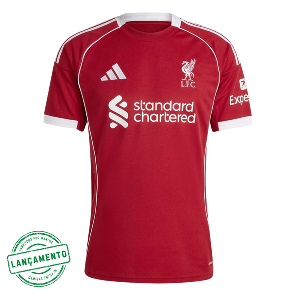 Camisa Liverpool 2025/26 Home