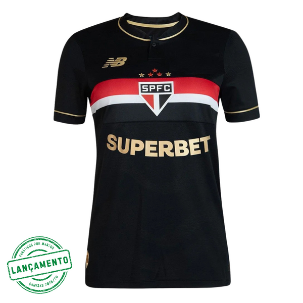 [PRÉ-VENDA] Camisa Feminina São Paulo JOGADOR 2025/26 Third