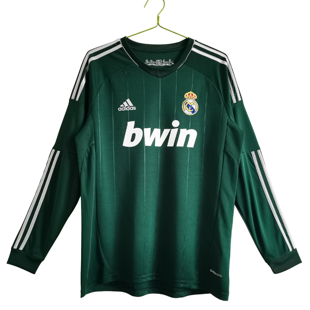 Camisa Retrô Real Madrid Manga Longa 2012/13 Third
