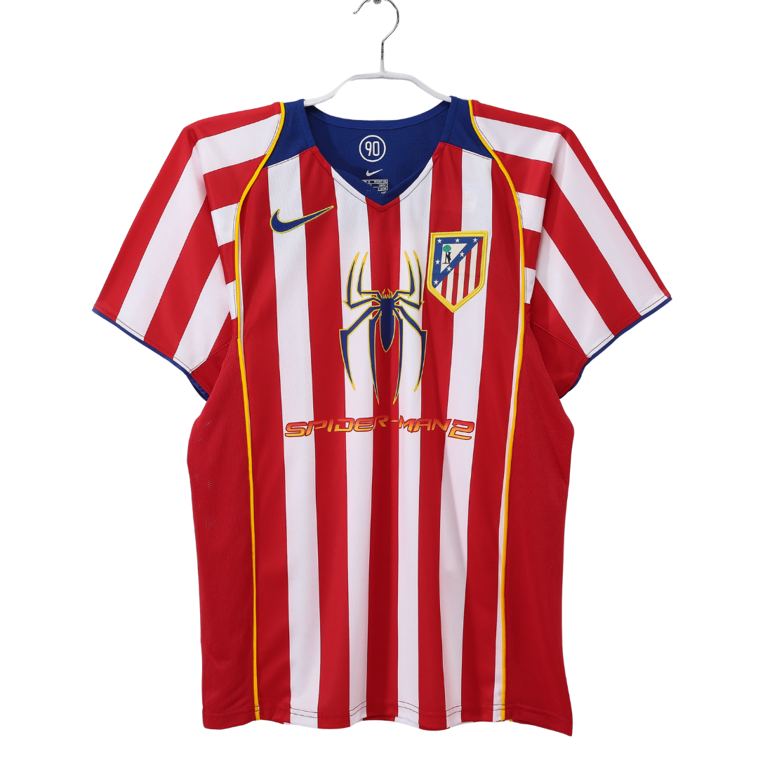 Camisa Retrô Atlético de Madrid 2004/05 Home - Edição Especial