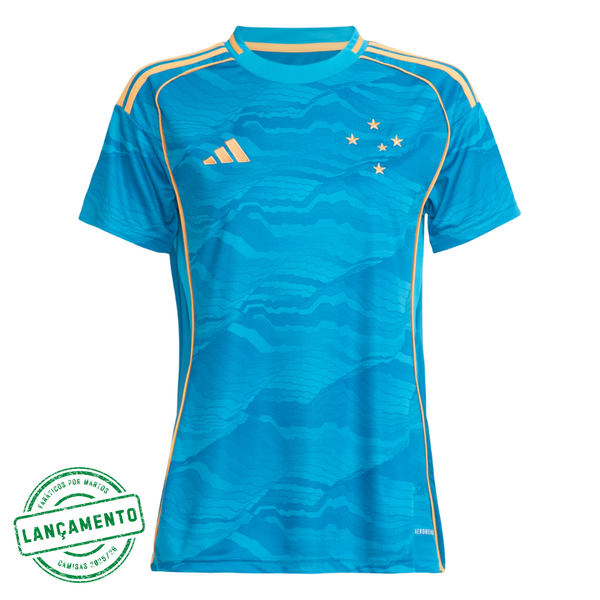[PRÉ-VENDA] Camisa Feminina Cruzeiro 2025/26 Third
