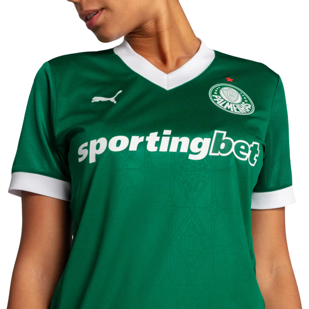 Camisa Palmeiras Feminina 25/26 Home