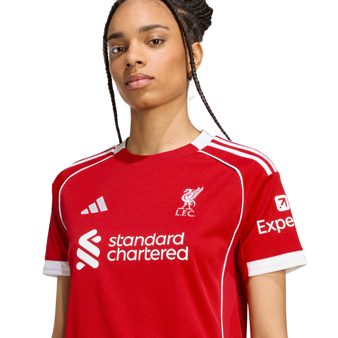 Camisa Feminina Liverpool 2025/26 Home