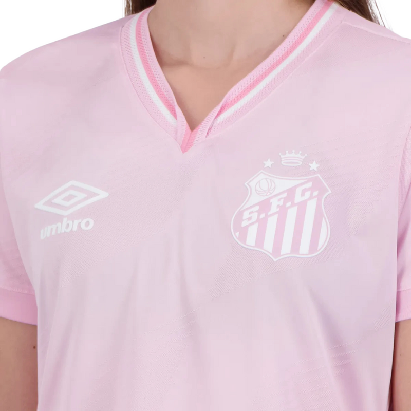 Camisa Feminina Santos 2024/25 Outubro Rosa