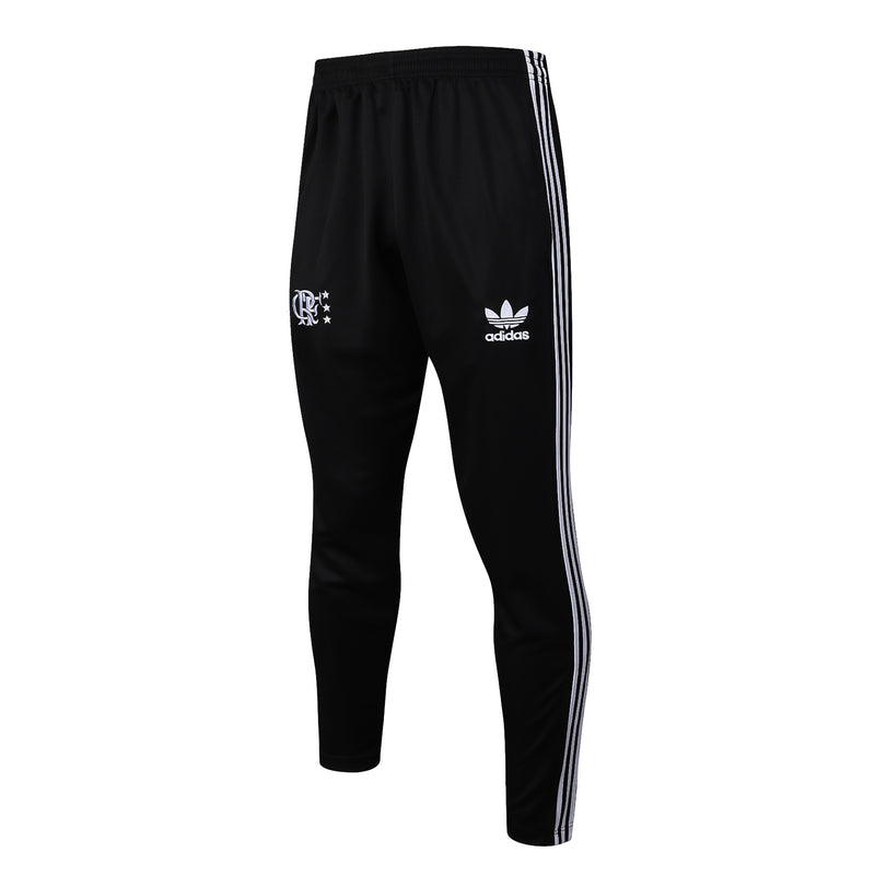 Conjunto Zíper Curto Flamengo Vermelho e Preto