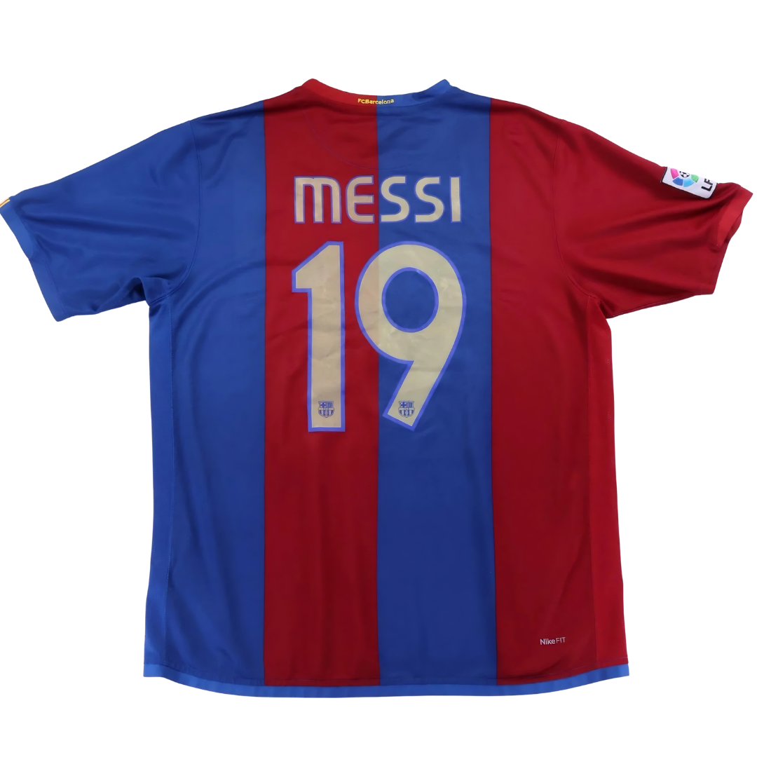 Camisa Retrô Barcelona 2006/07 Home - Messi Nº19
