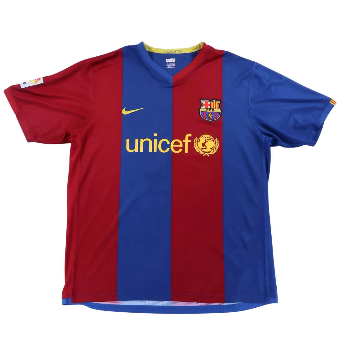 Camisa Retrô Barcelona 2006/07 Home - Messi Nº19