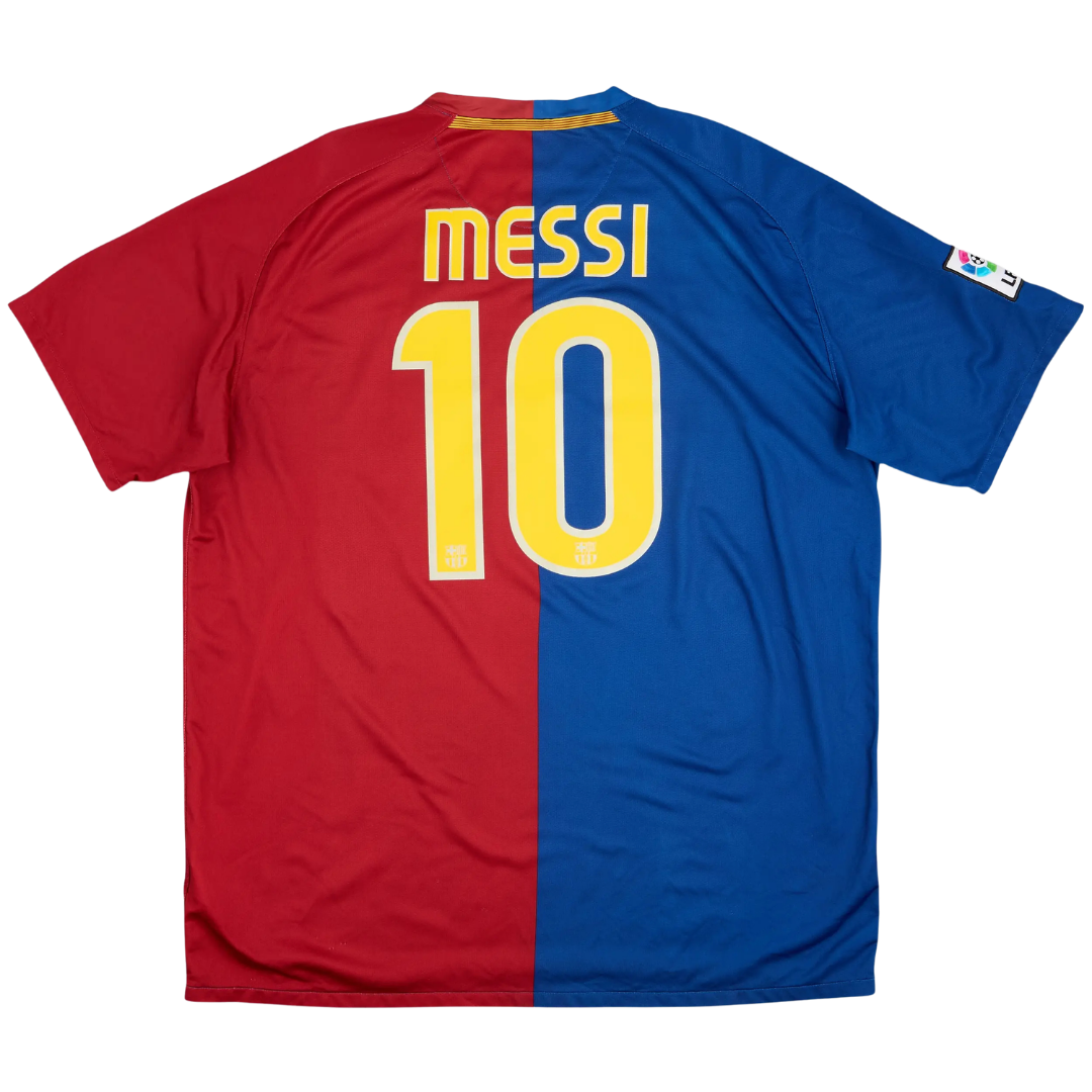 Camisa Retrô Barcelona 2008/09 Home - Messi Nº10
