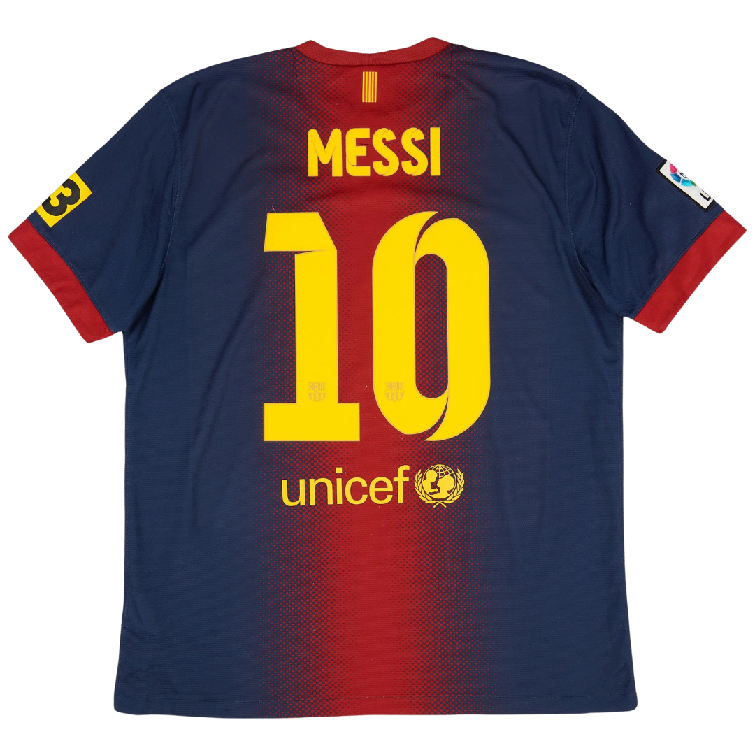 Camisa Retrô Barcelona 2012/13 Home - Messi Nº10