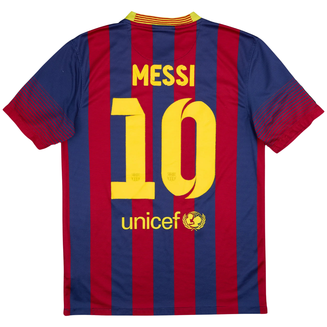 Camisa Retrô Barcelona 2013/14 Home - Messi Nº10