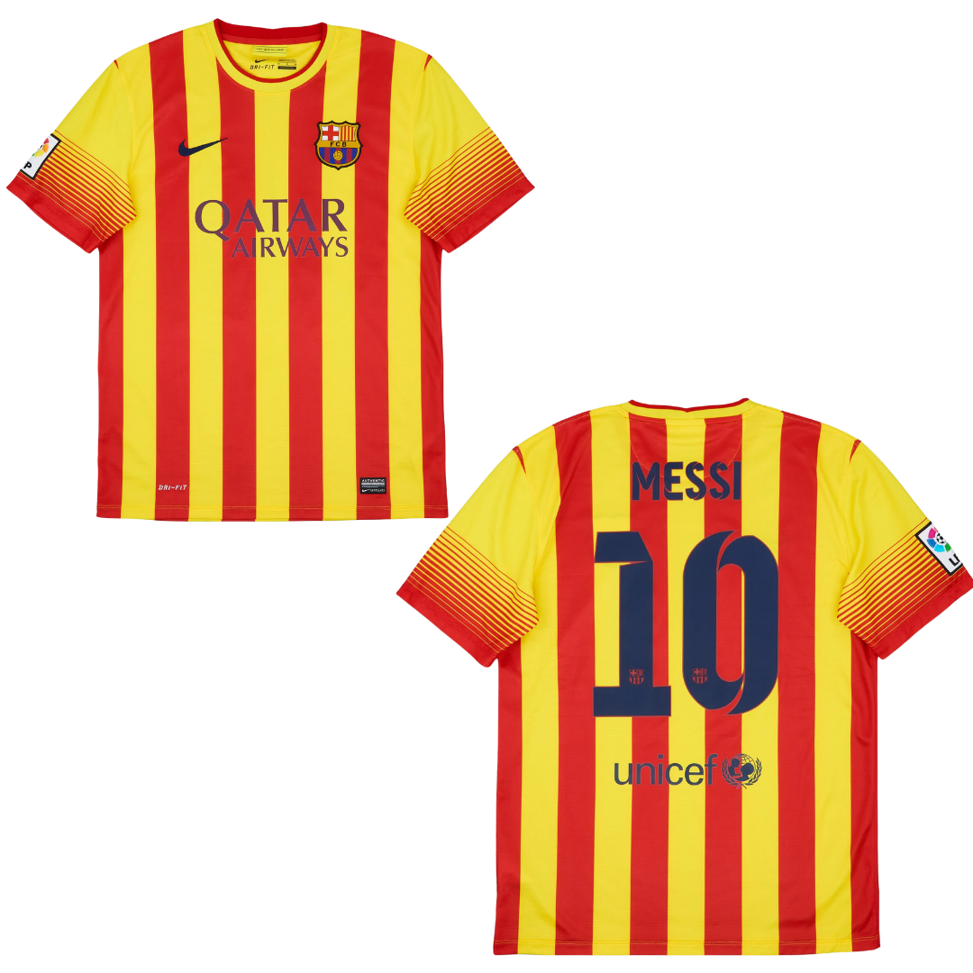 Camisa Retrô Barcelona 2013/14 Away - Messi Nº10