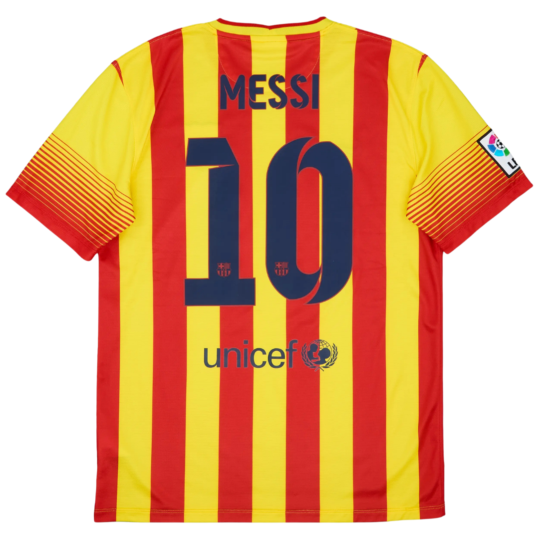 Camisa Retrô Barcelona 2013/14 Away - Messi Nº10