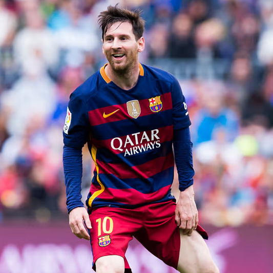 Camisa Retrô Barcelona 2015/16 Home - Messi Nº10