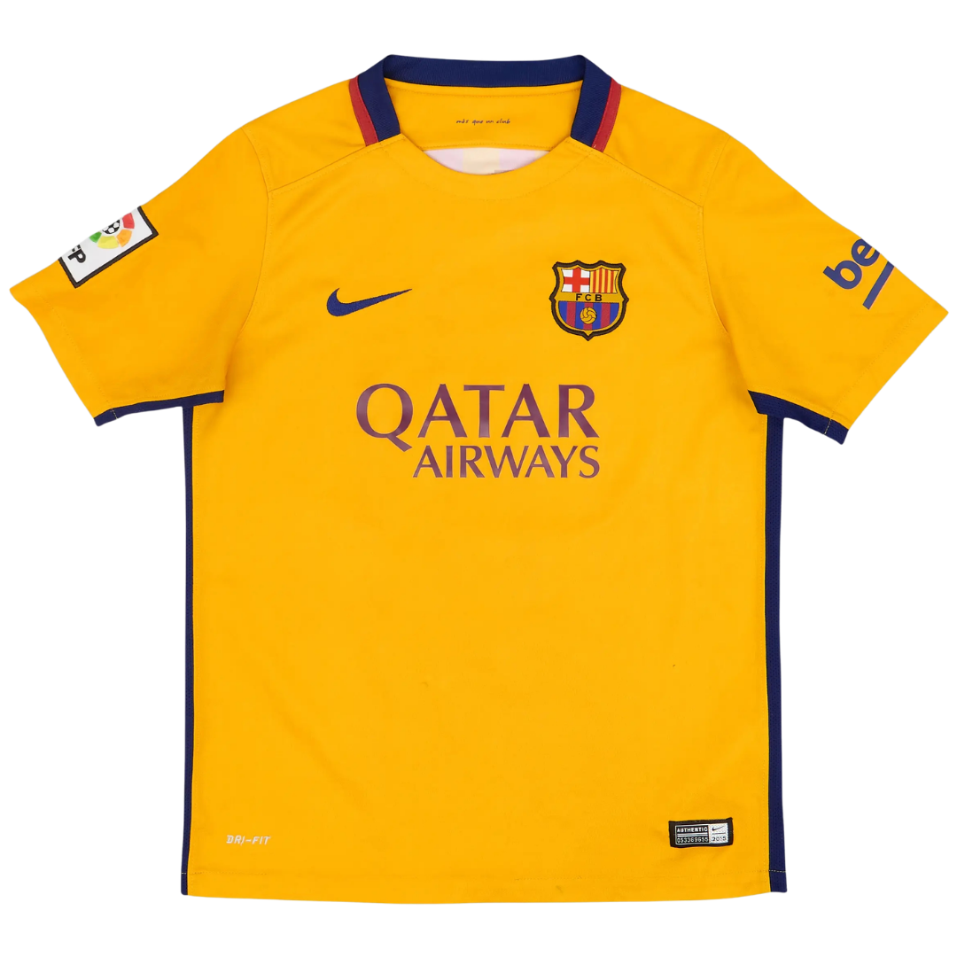 Camisa Retrô Barcelona 2015/16 Away - Messi Nº10