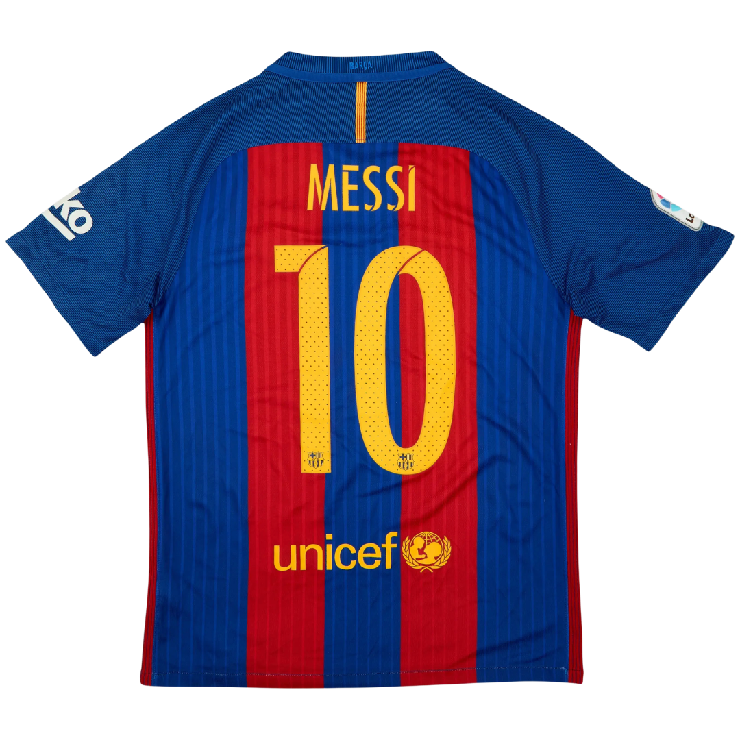 Camisa Retrô Barcelona 2016/17 Home - Messi Nº10