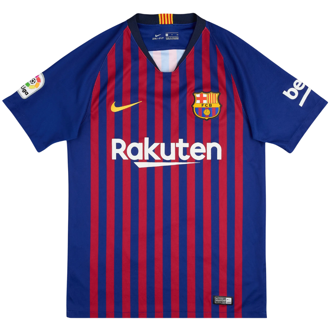 Camisa Retrô Barcelona 2018/19 Home - Messi Nº10