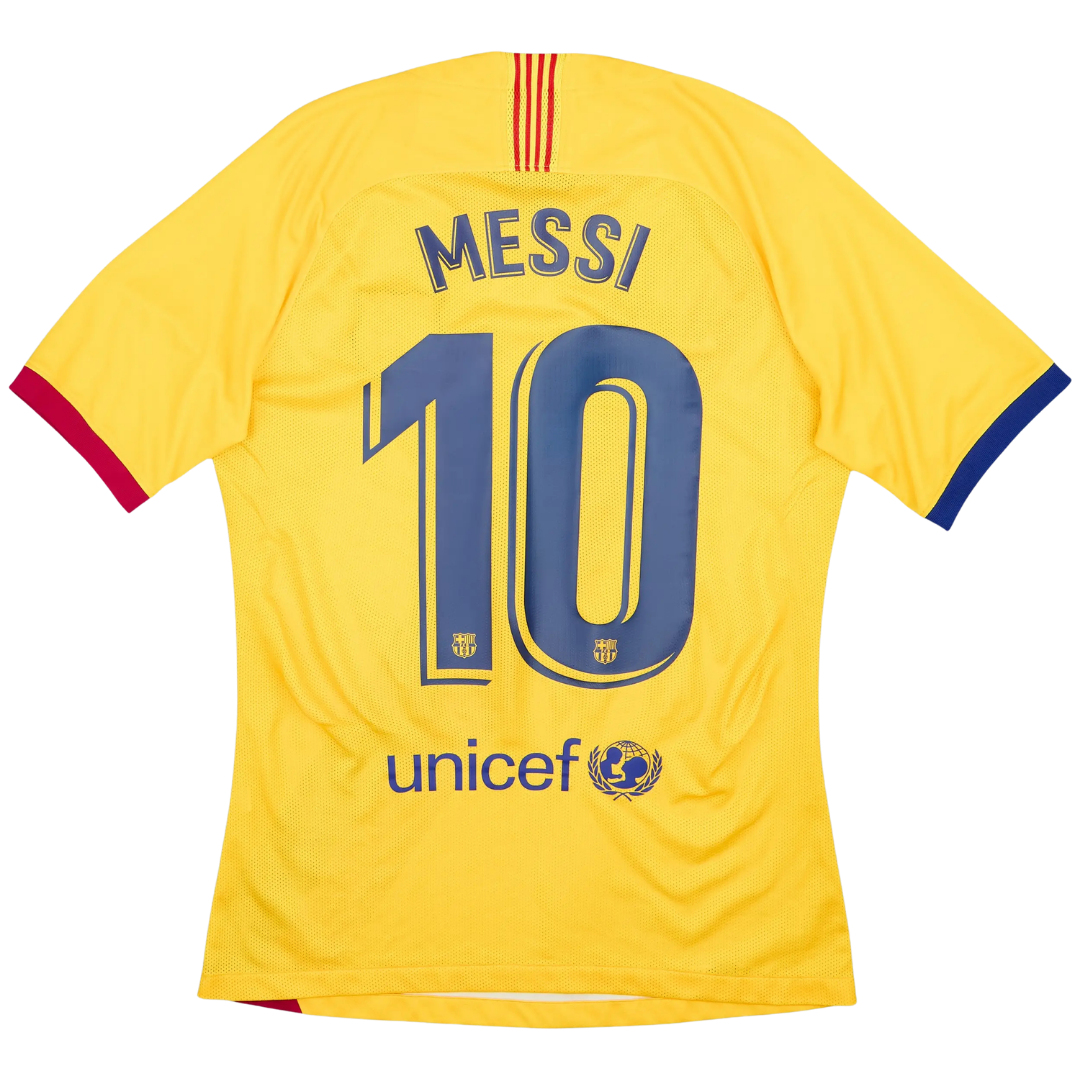 Camisa Retrô Barcelona 2019/20 Away - Messi Nº10