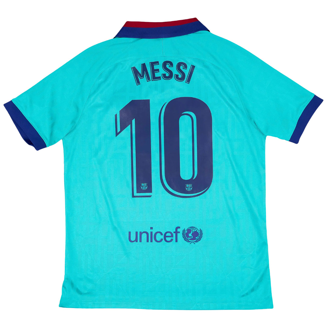 Camisa Retrô Barcelona 2019/20 Third - Messi Nº10
