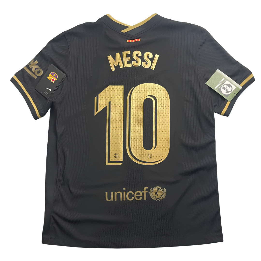 Camisa Retrô Barcelona 2020/21 Away - Messi Nº10